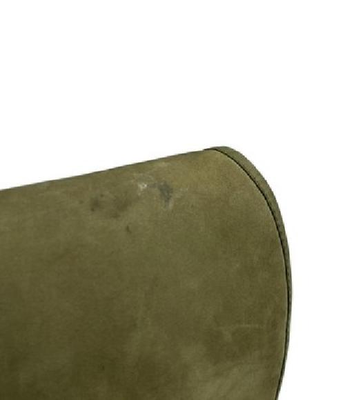 Longchamp Shoulder Bag Purse Khaki Authentic