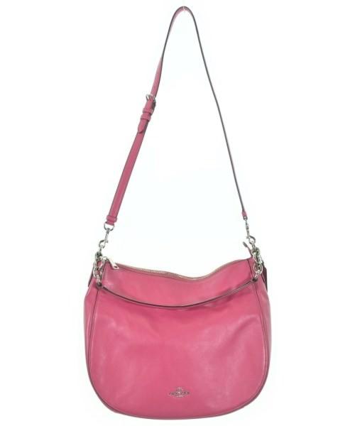COACH Shoulder Bag Purse Pink Authentic