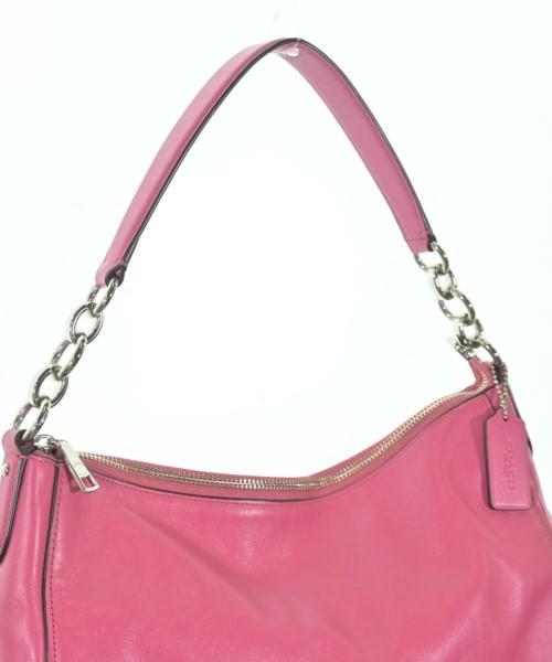 COACH Shoulder Bag Purse Pink Authentic