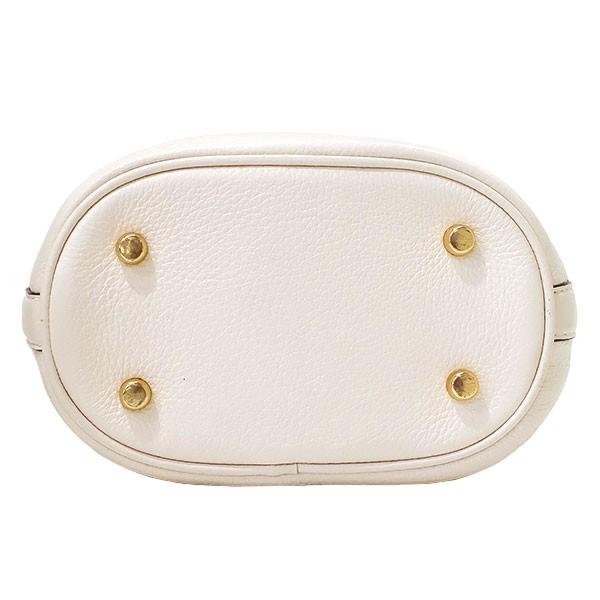 COACH Dempsey Bucket Signature Canvas Leather Off White Authentic