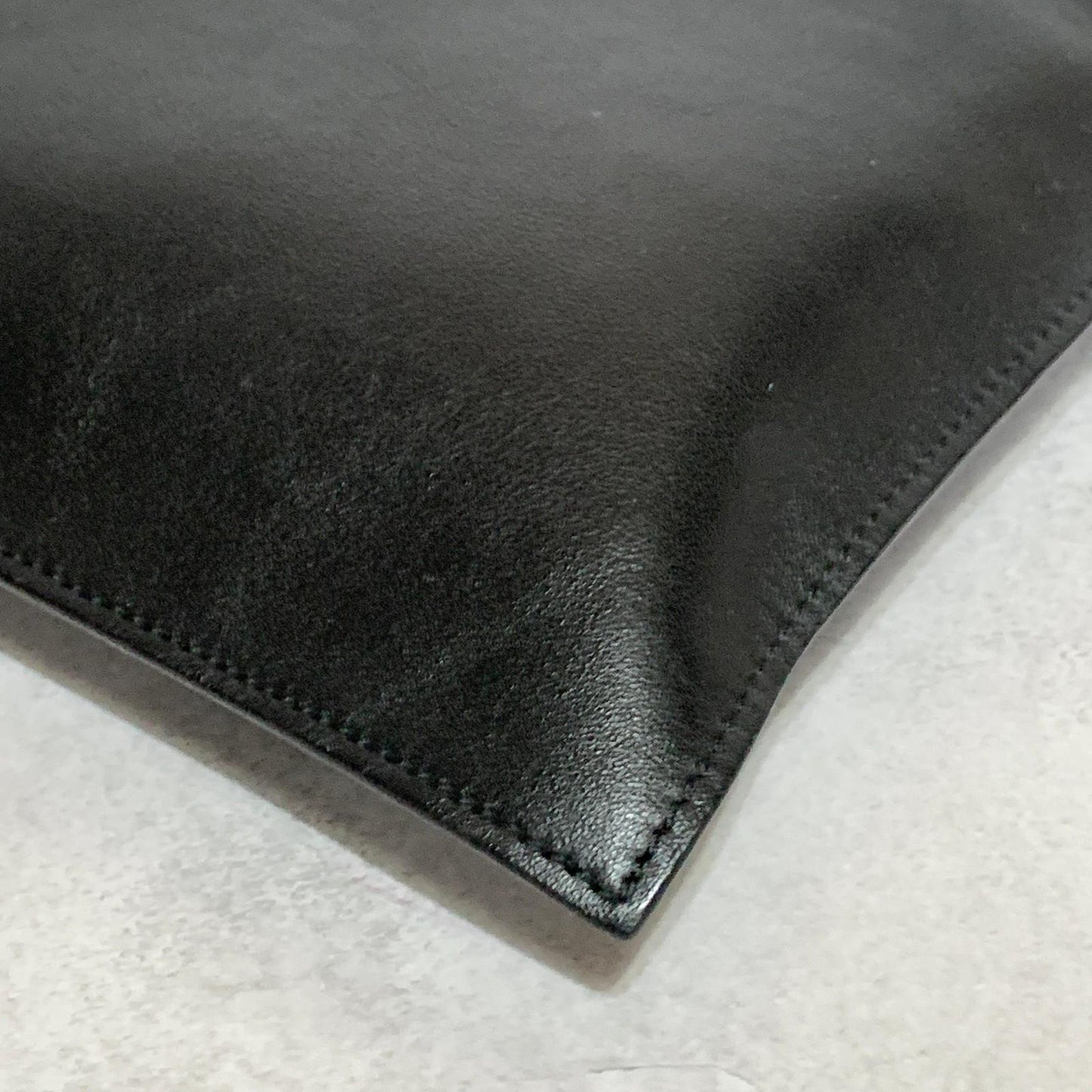 VERSACE Clutch Bag Medusa Purse Handbag Leather Black Gold Used Unisex Authentic