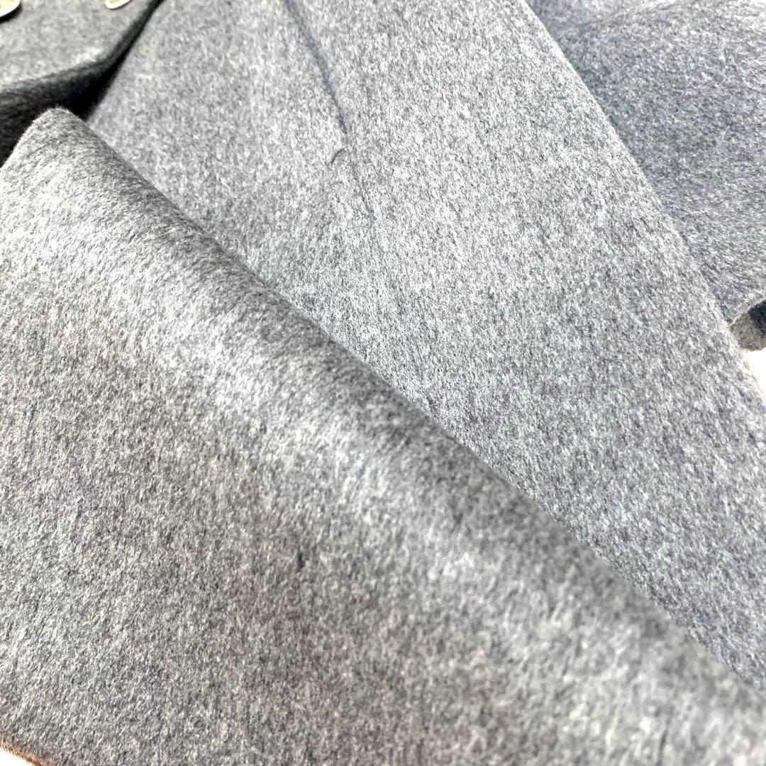 Max Mara MAX&Co. Long Coat Asian fit XL 42 US size L Gray Authentic
