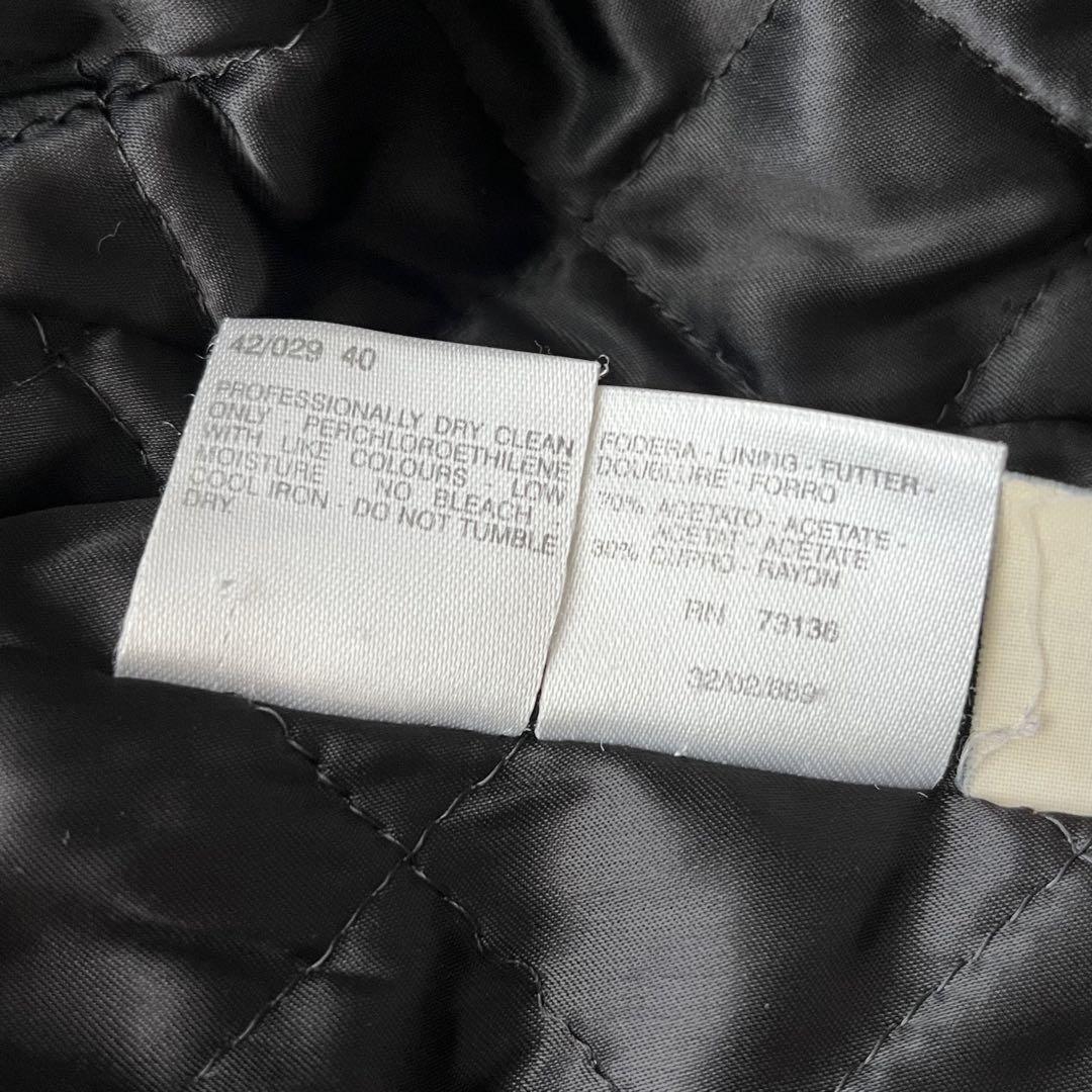 Max Mara SPORT MAX Short Coat Asian fit L 40 US size M Black Authentic