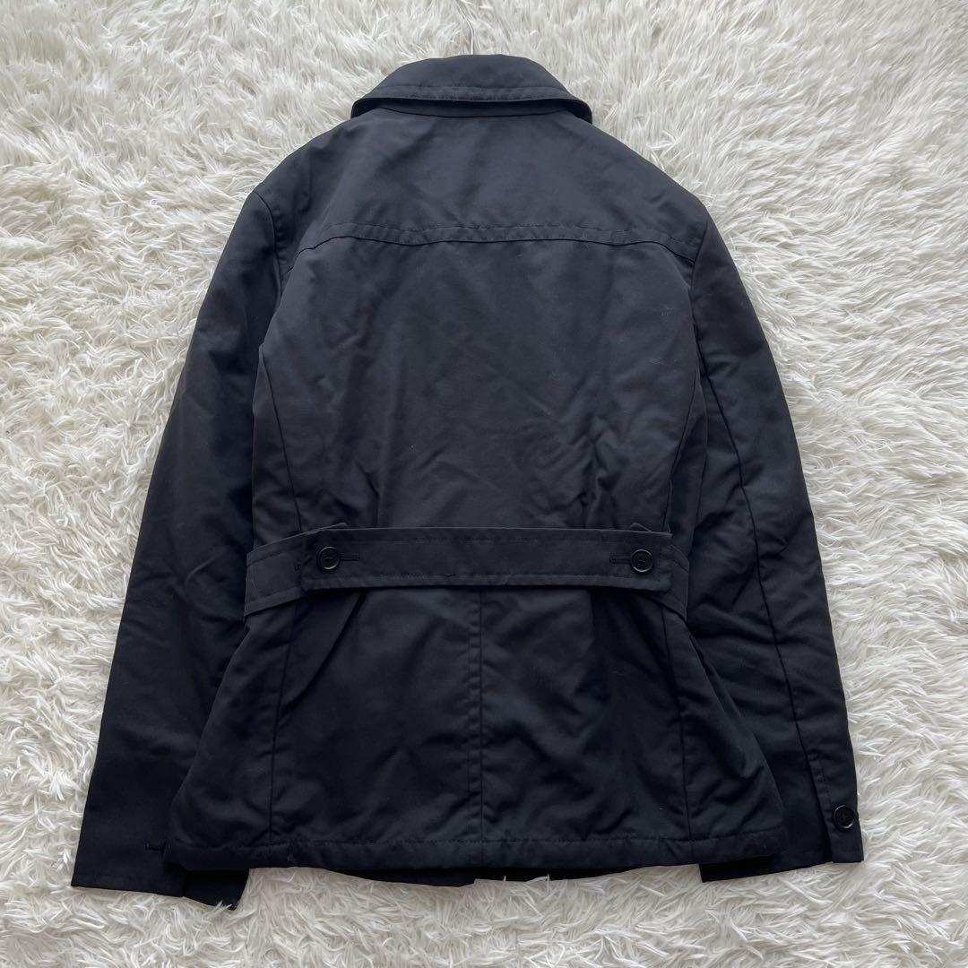 Max Mara SPORT MAX Short Coat Asian fit L 40 US size M Black Authentic