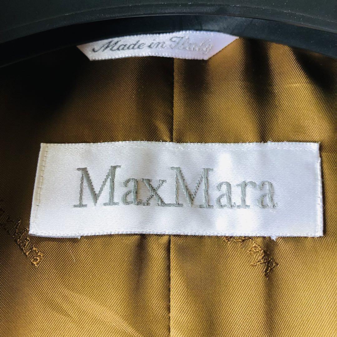 Max Mara Long Coat Asian fit L 40 US size M Camel Authentic