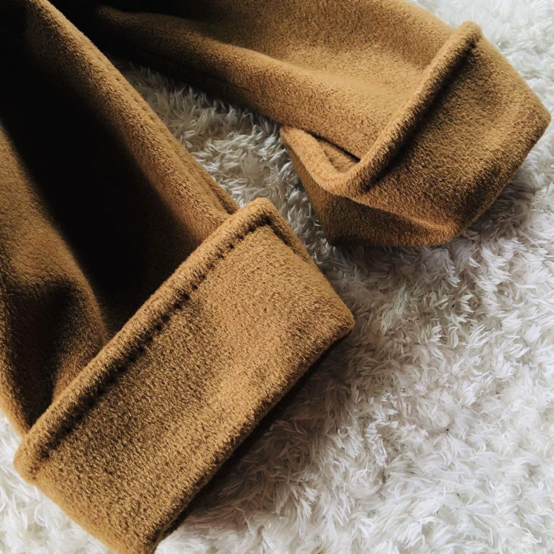 Max Mara Long Coat Asian fit L 40 US size M Camel Authentic