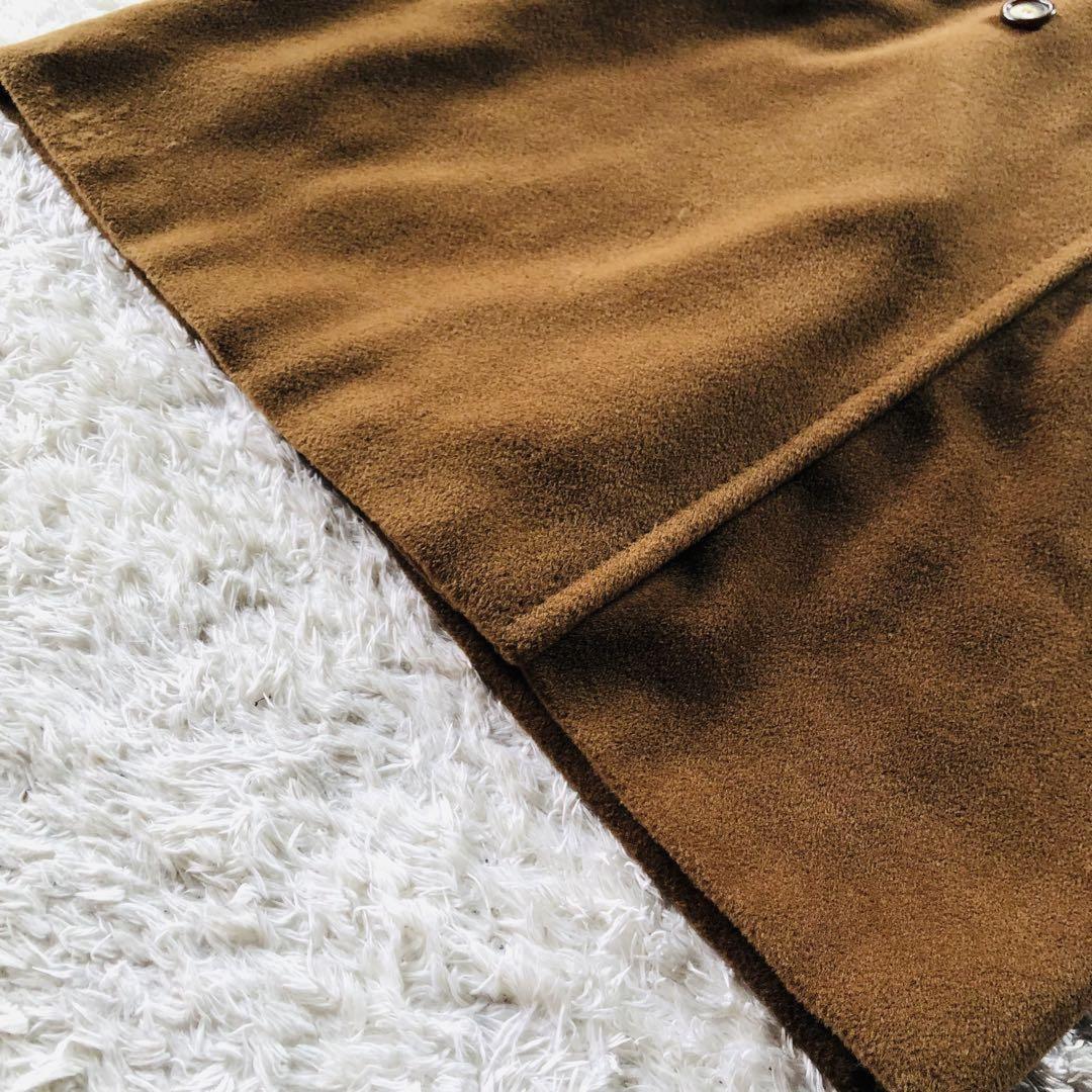 Max Mara Long Coat Asian fit L 40 US size M Camel Authentic
