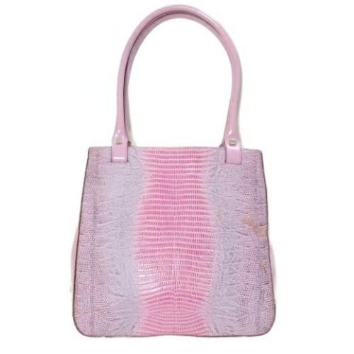 Salvatore Ferragamo Hand Bag Tote Purse Leather Purple Authentic