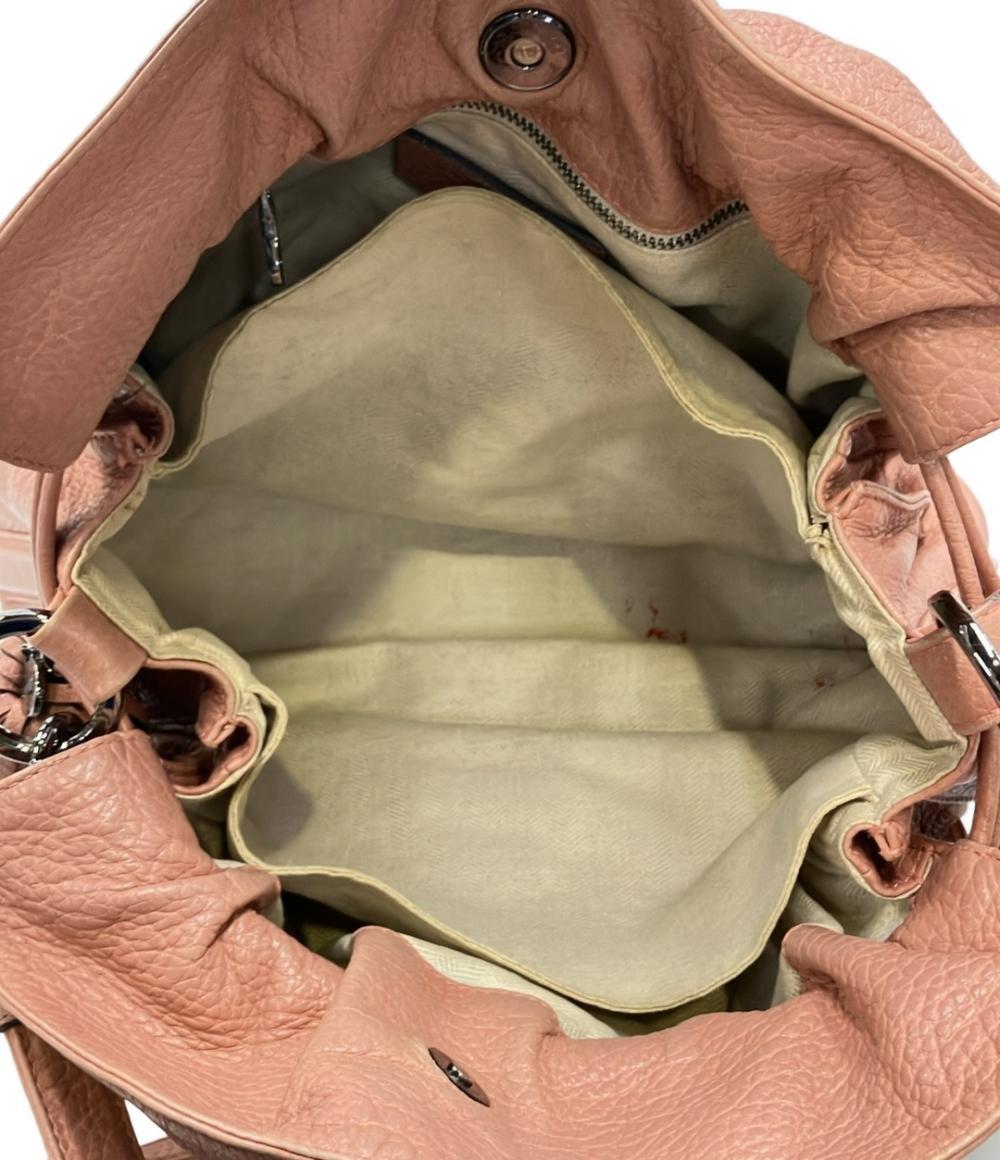 LOEWE Shoulder Bag Purse Pink Authentic