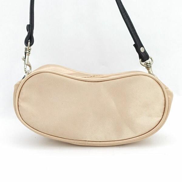 Christian Dior Mini Shoulder Bag Purse Gold Black Authentic