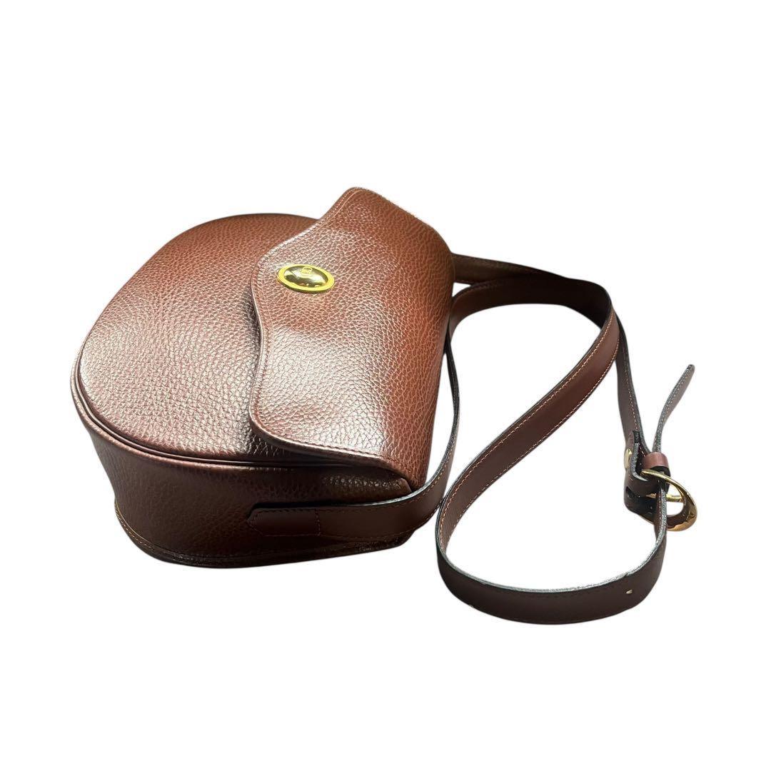 Christian Dior Shoulder Bag Purse CD Leather Authentic