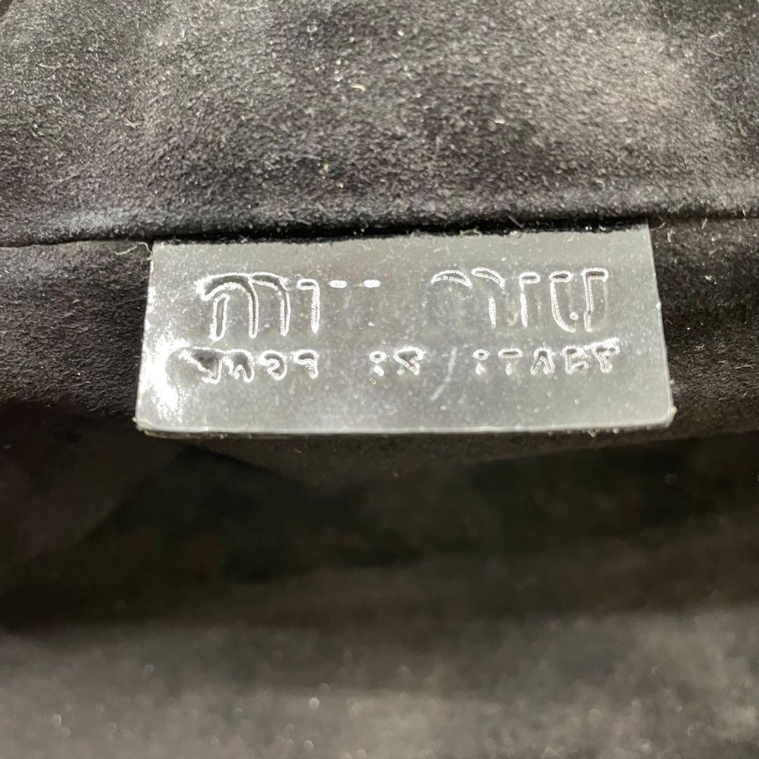 MIU MIU Mini Boston Bag Hand Tote Purse patent Authentic