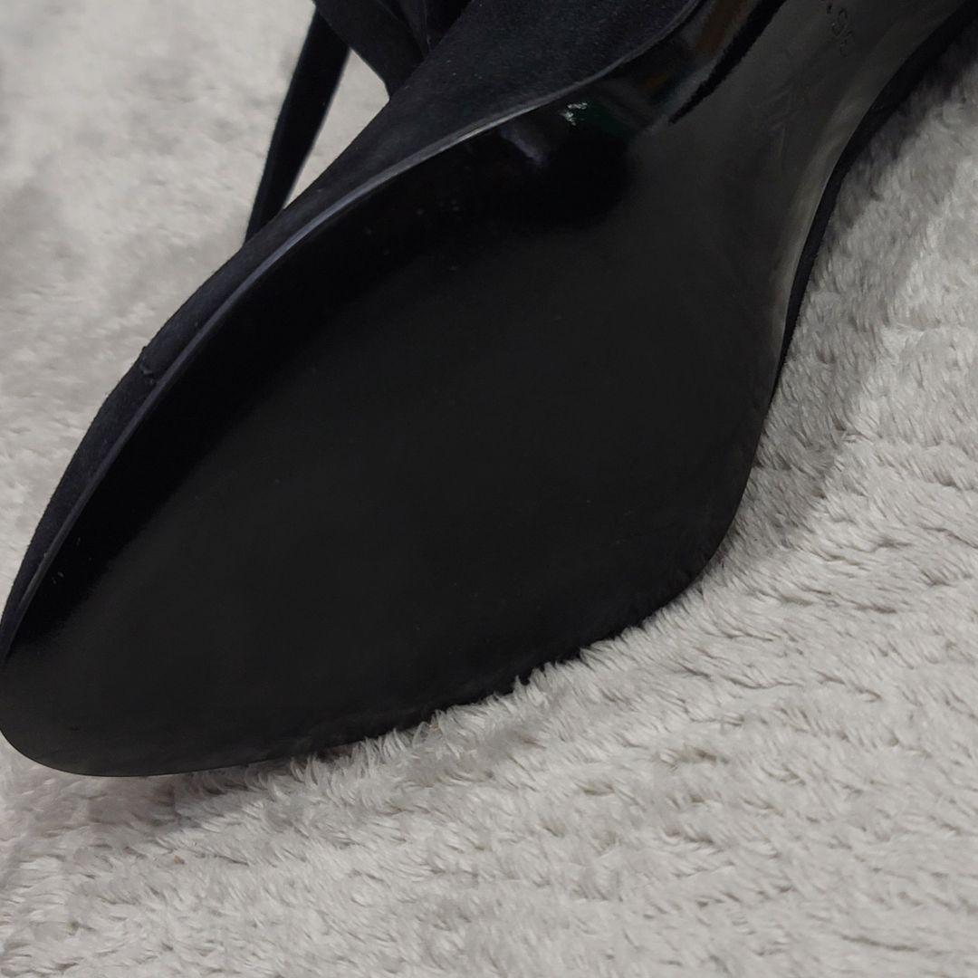 Louis Vuitton Boots Shoes EU 36.5 US 6.5 Suede Black Authentic