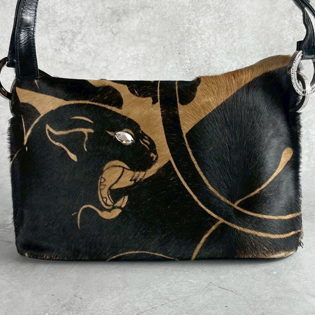 Valentino Garavani Hand Shoulder Bag Tote Purse Black Authentic