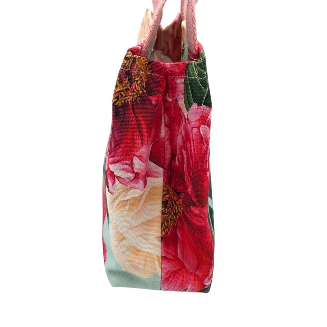 Dolce & Gabbana Hand Bag Tote Purse Canvas Multicolor Authentic