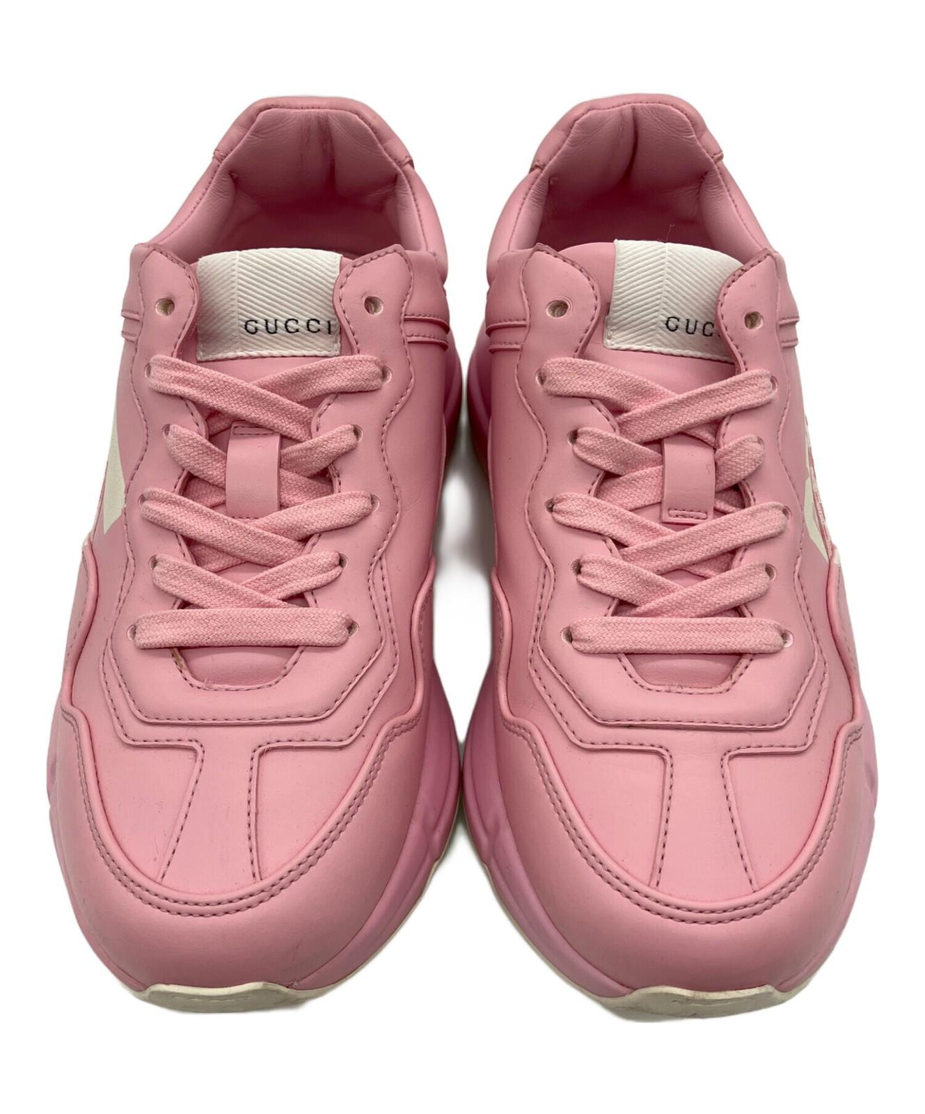 GUCCI Sneakers Shoes Low-Cut EU 36 US 6 Pink Authentic
