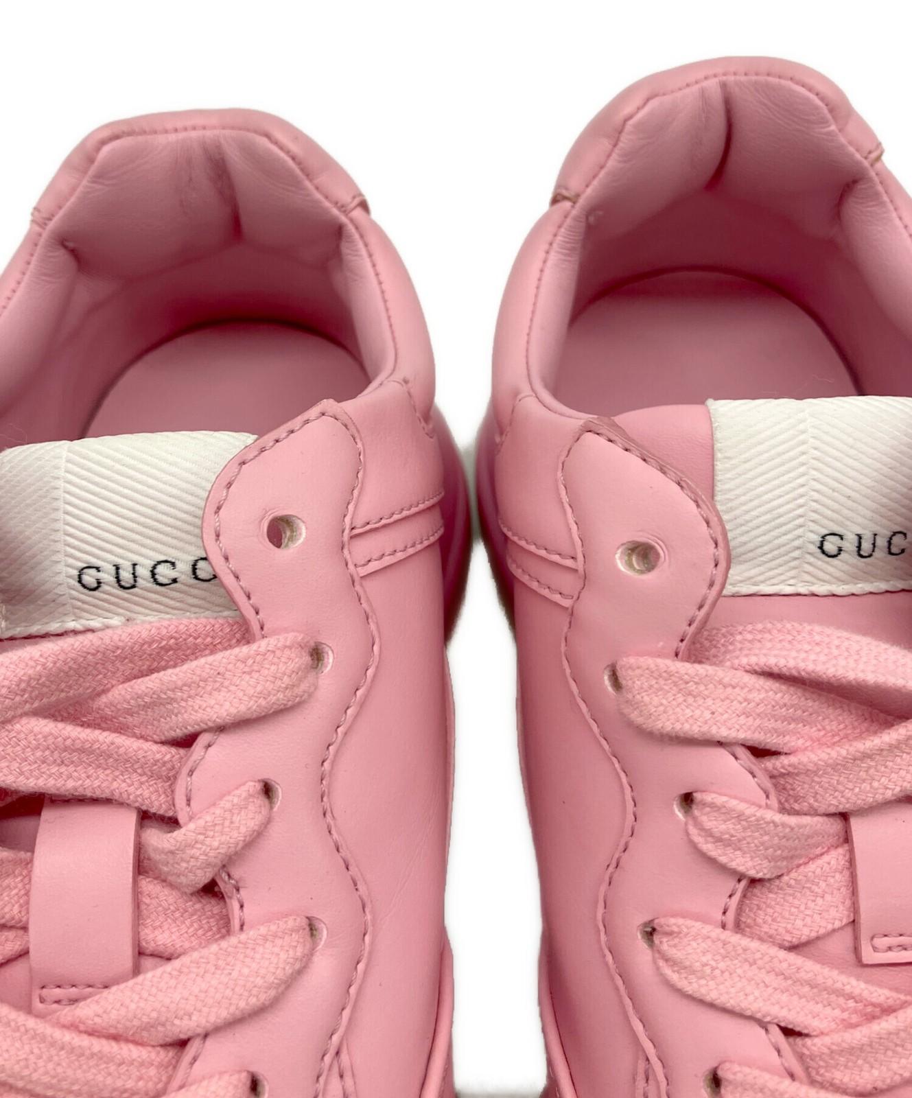 GUCCI Sneakers Shoes Low-Cut EU 36 US 6 Pink Authentic