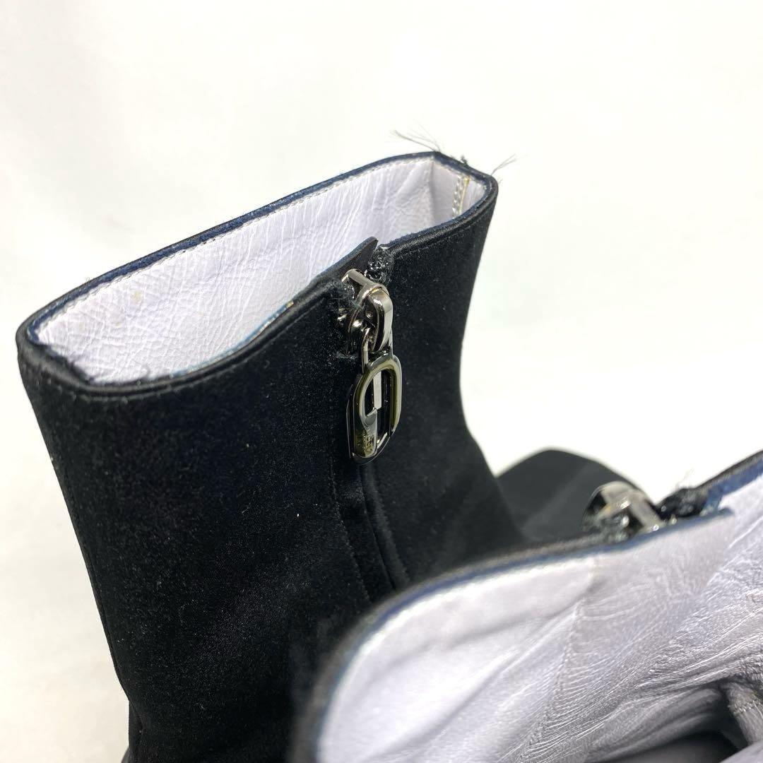 GUCCI Short Boots Shoes EU 36.5 US 6.5 Nylon Black Authentic