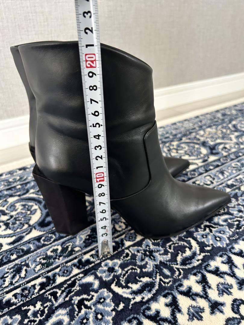 FENDI Short Boots Shoes EU 36.5 US 6.5 Black Authentic