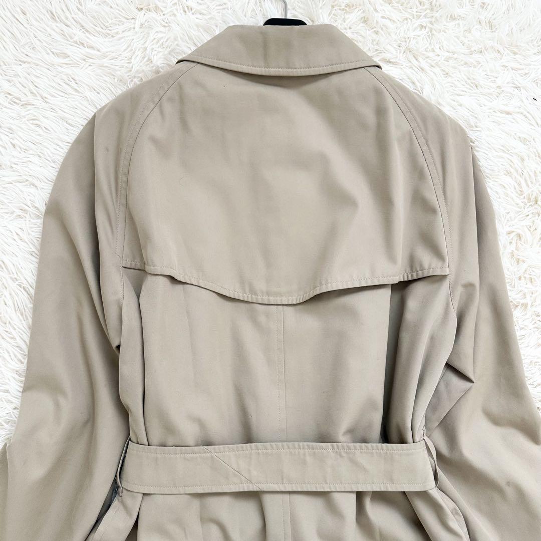 BURBERRYS Coat Nova Check Asian fit L US size M Beige Authentic