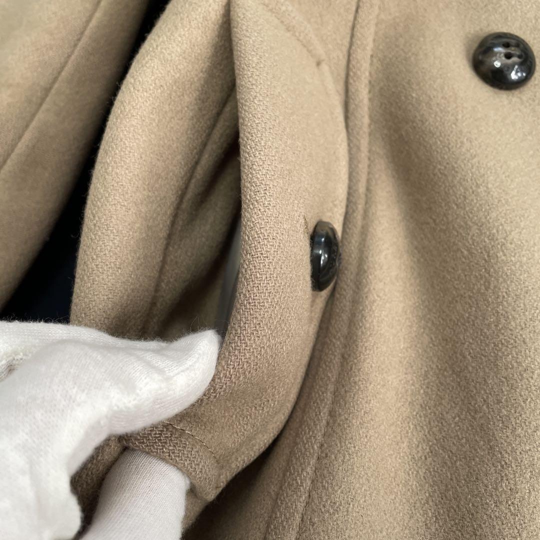 BURBERRY BLUE LABEL 2way Coat Nova Check Asian fit S 36 US size XS Beige Brown