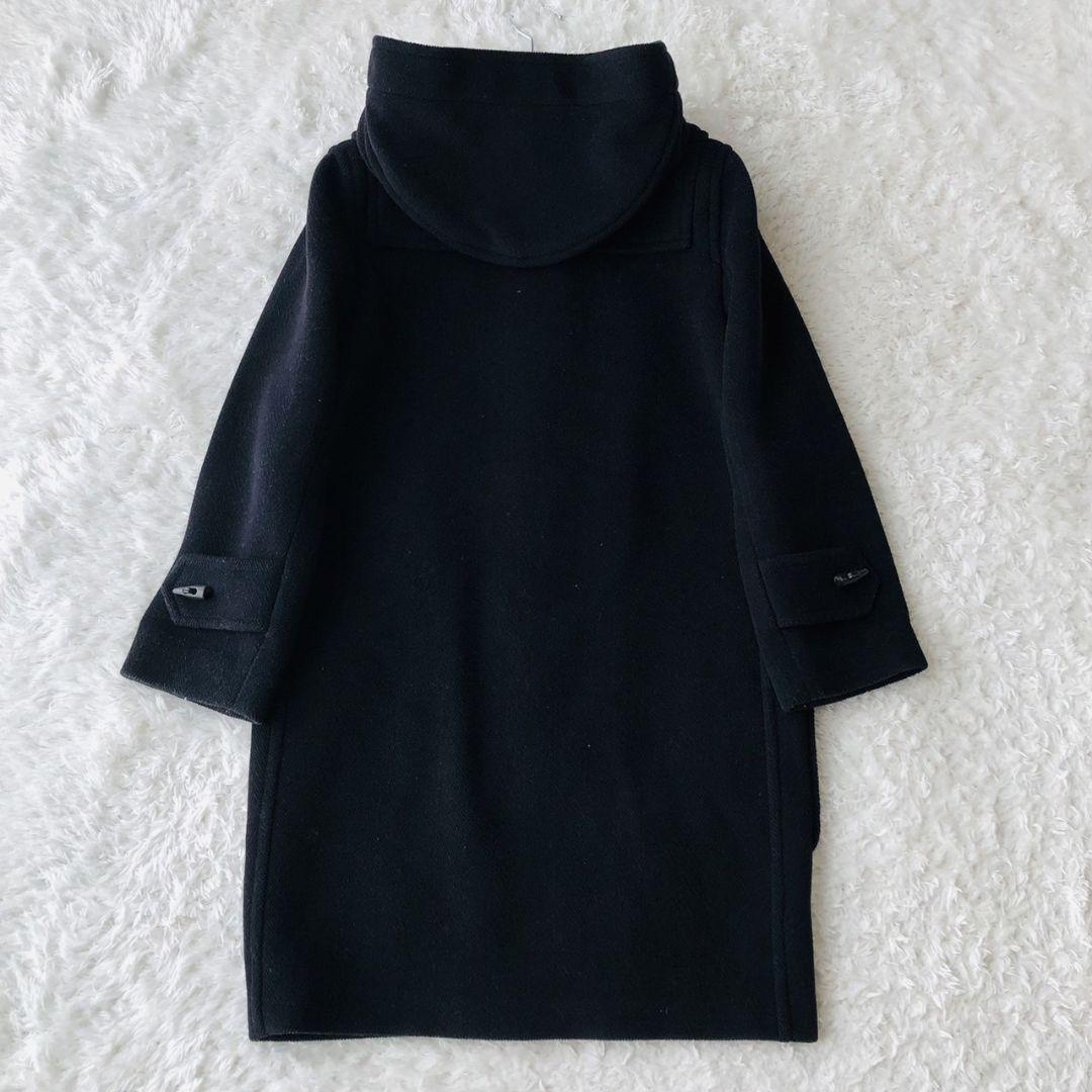 BURBERRY LONDON Duffle Coat Asian fit L 40 US size M Black Authentic