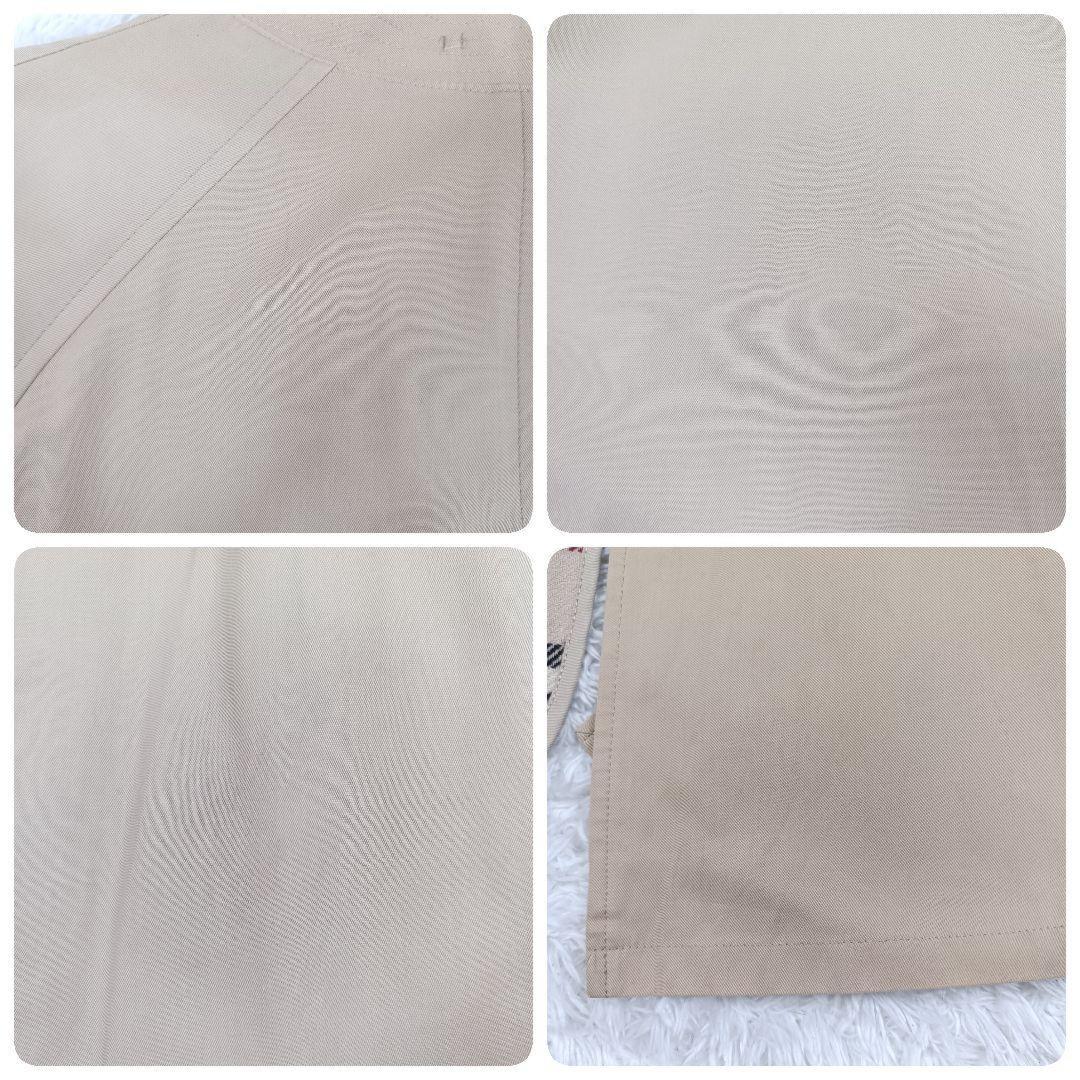 BURBERRY LONDON Coat Nova Check Asian fit 2XL US size XL Beige Authentic