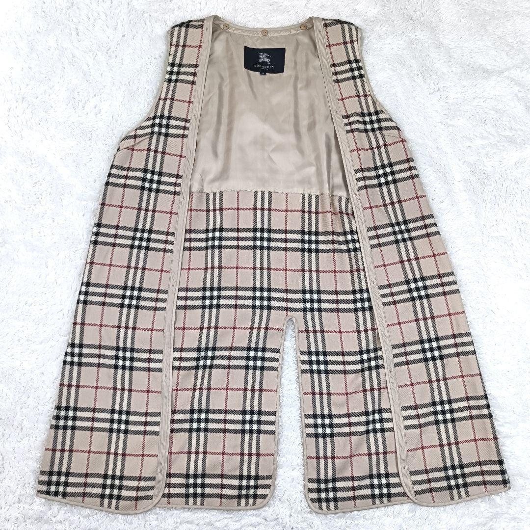 BURBERRY LONDON Coat Nova Check Asian fit 2XL US size XL Beige Authentic