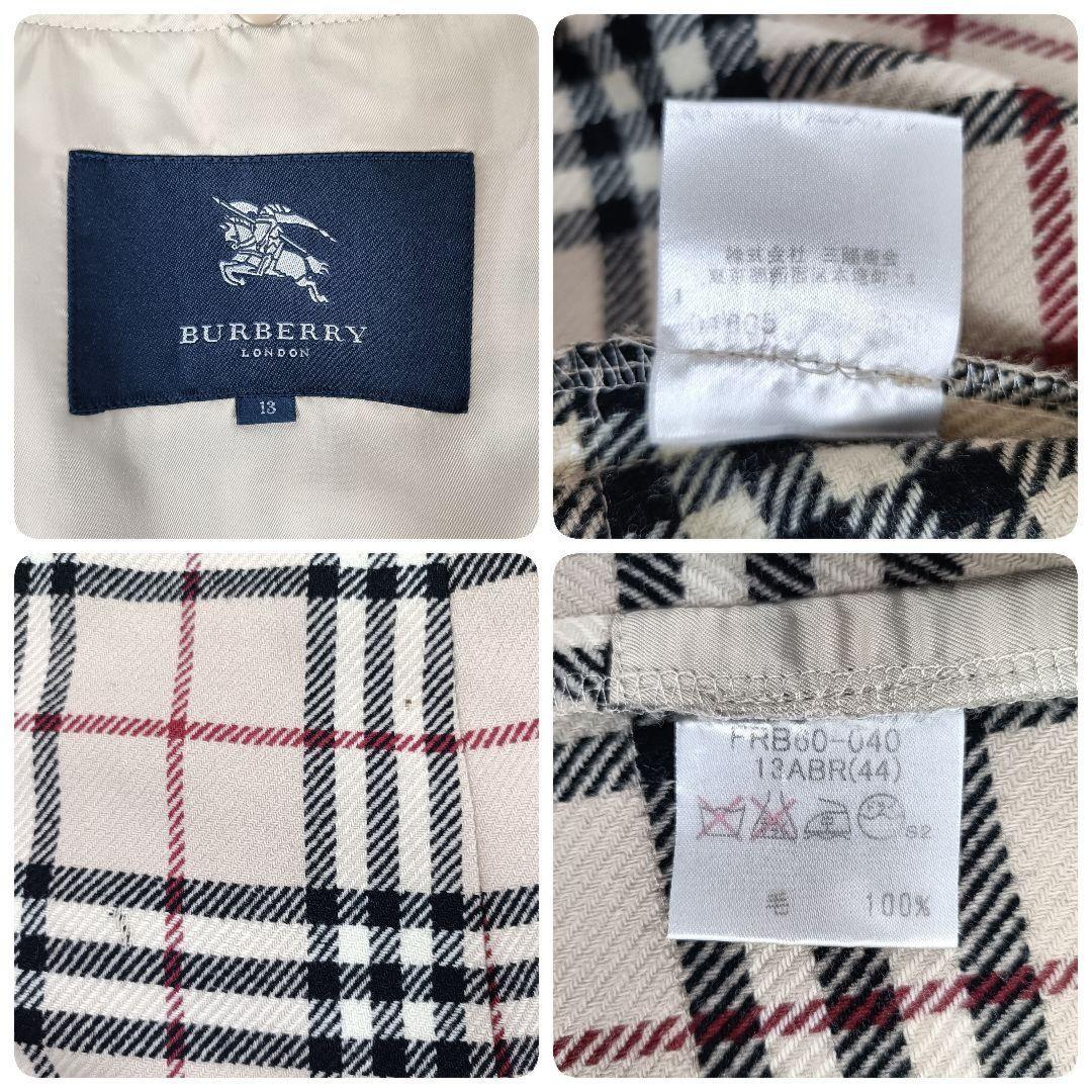 BURBERRY LONDON Coat Nova Check Asian fit 2XL US size XL Beige Authentic