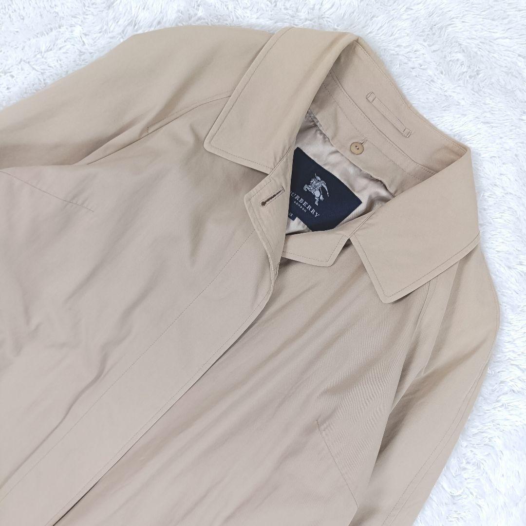BURBERRY LONDON Coat Nova Check Asian fit 2XL US size XL Beige Authentic