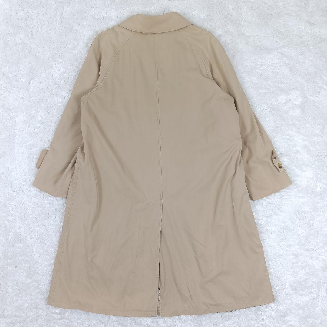 BURBERRY LONDON Coat Nova Check Asian fit 2XL US size XL Beige Authentic