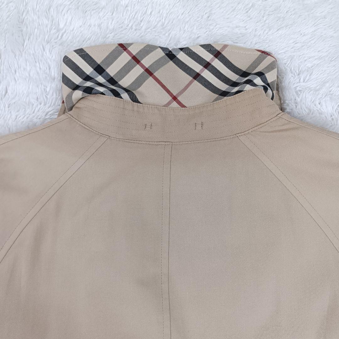 BURBERRY LONDON Coat Nova Check Asian fit 2XL US size XL Beige Authentic