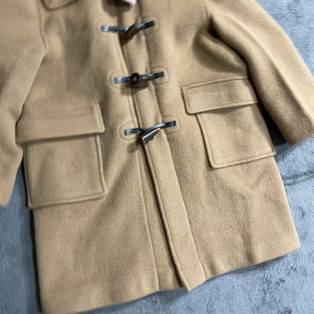 BURBERRY Duffle Coat Nova Check Asian fit XS US size 2XS Beige Authentic