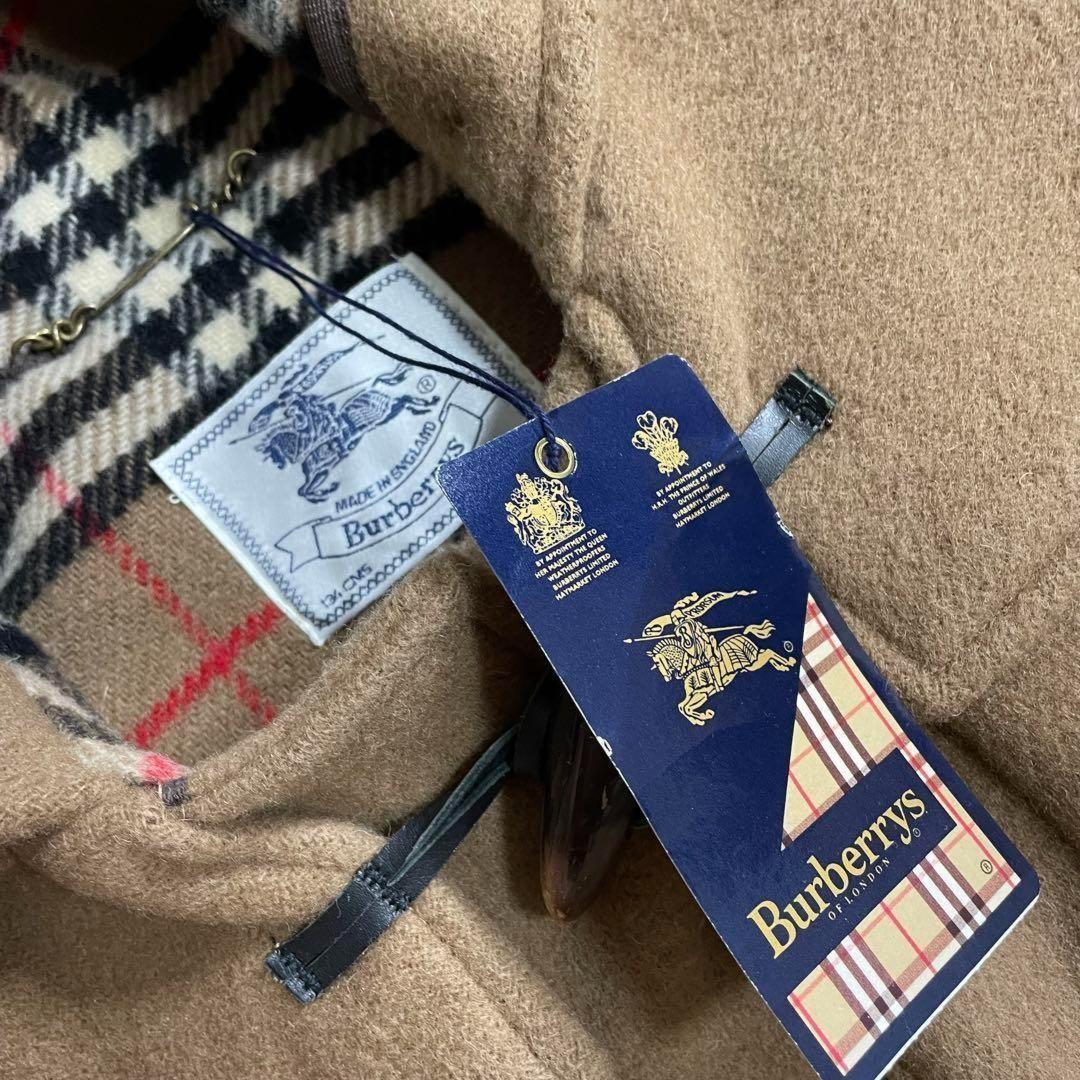 BURBERRY Duffle Coat Nova Check Asian fit XS US size 2XS Beige Authentic