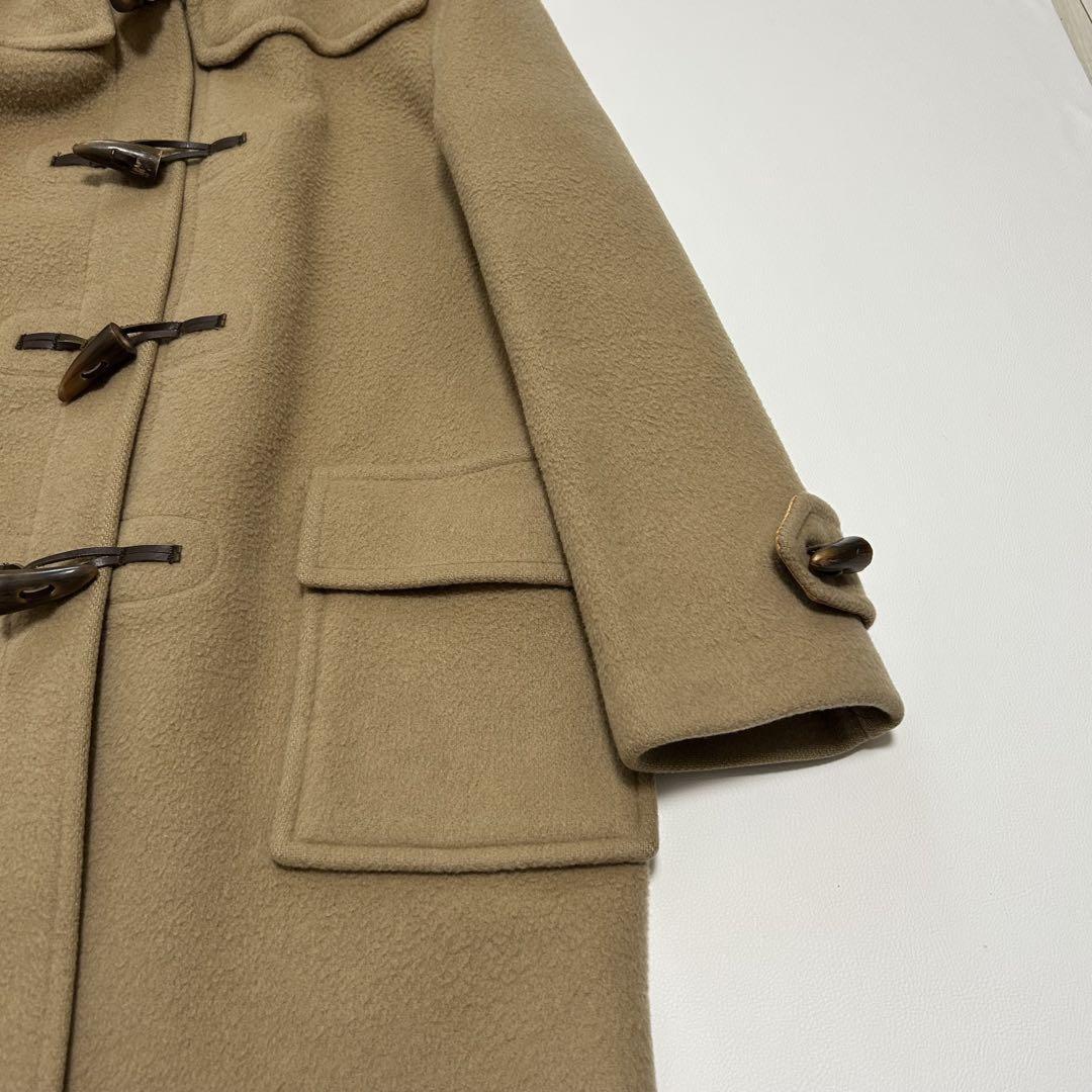 BURBERRY Duffle Coat Nova Check Asian fit XL US size L Camel Authentic
