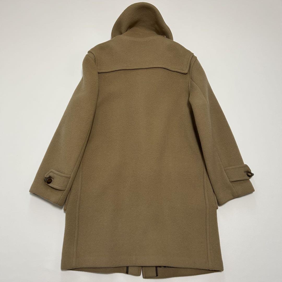 BURBERRY Duffle Coat Nova Check Asian fit XL US size L Camel Authentic