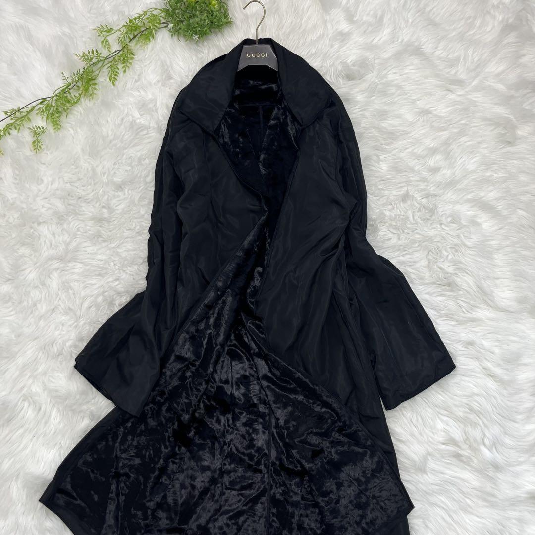 FENDI 2way Reversible Coat FF Asian fit XL 42 US size L Black Authentic