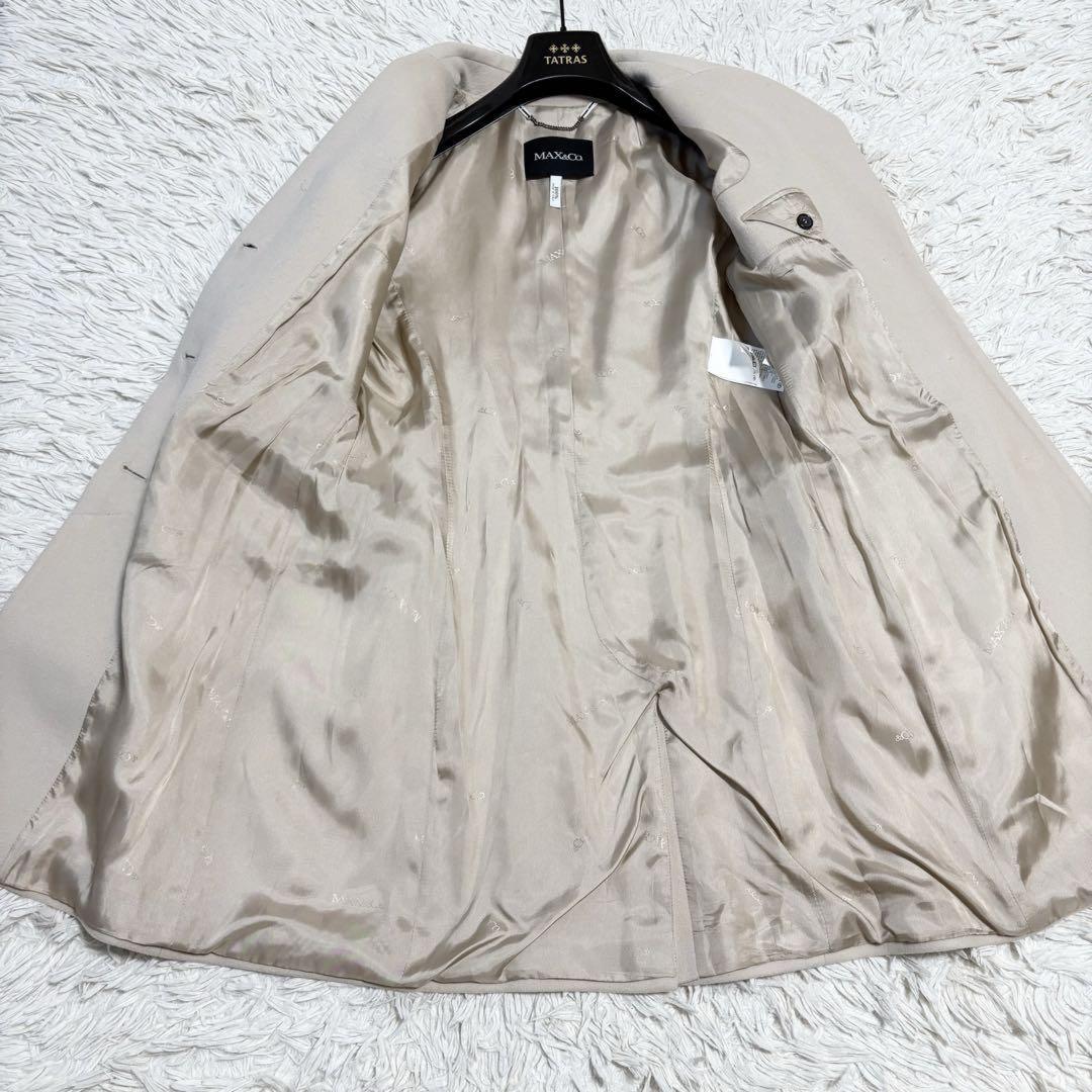 Max Mara MAX&Co. Chester Coat Asian fit L 40 US size M Off White Authentic