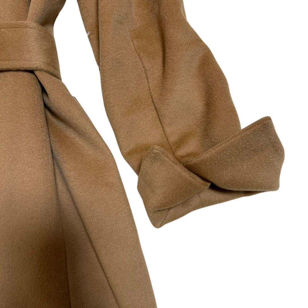 Max Mara MAX&Co. Long Coat Asian fit L 40 US size M Beige Authentic