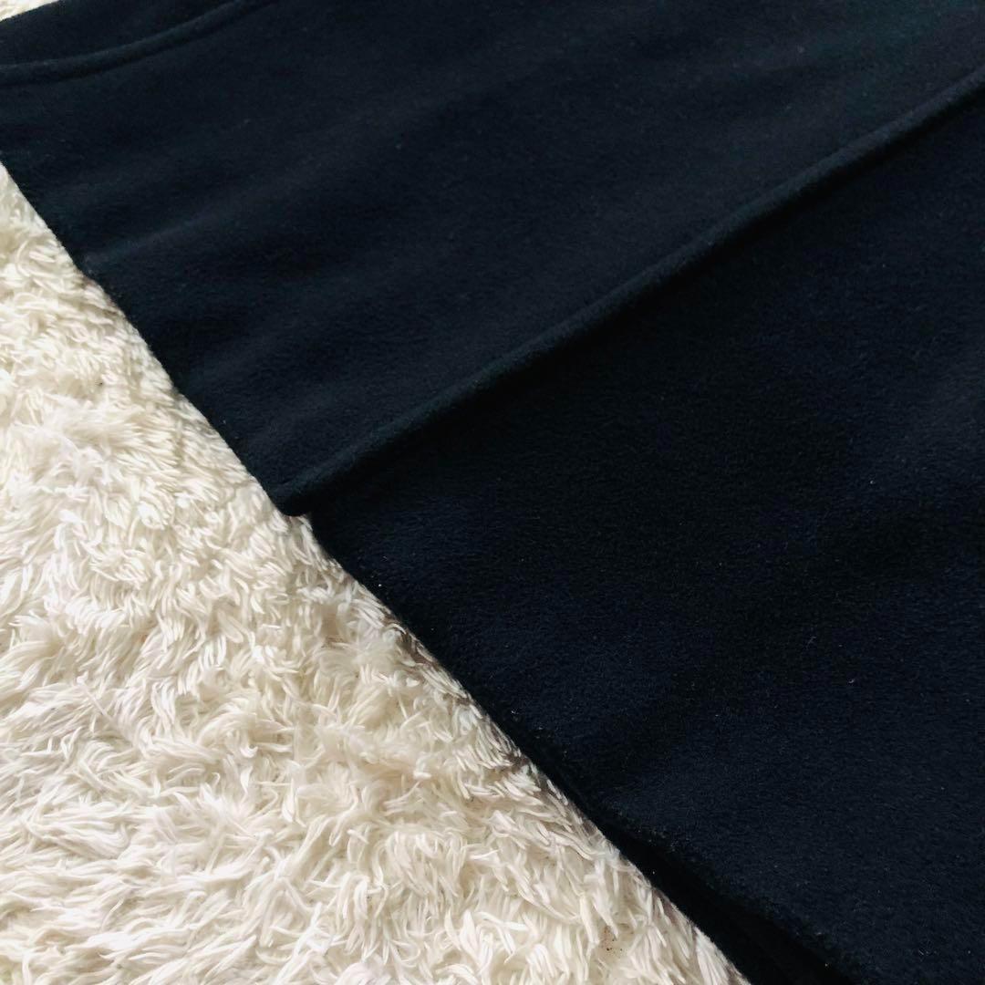 Max Mara Wool Long Coat Asian fit S 36 US size XS Black Authentic