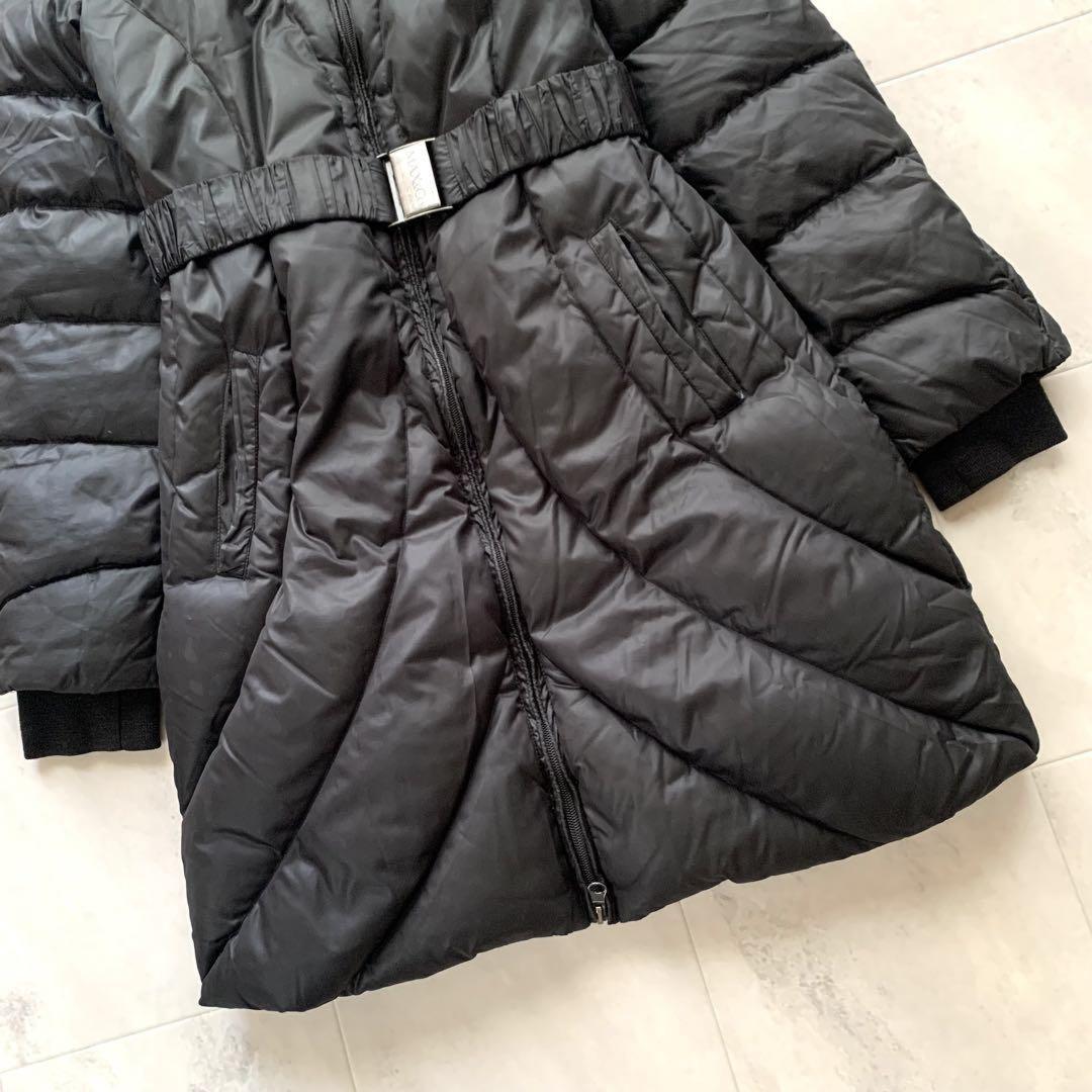 Max Mara MAX&Co. 2way Down Coat Asian fit L 40 US size M Black Authentic