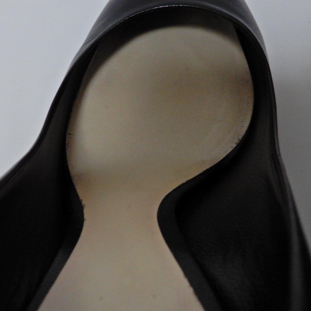 Christian Dior Shoes Pumps Heel EU 36.5 US 6.5 Leather Black Authentic