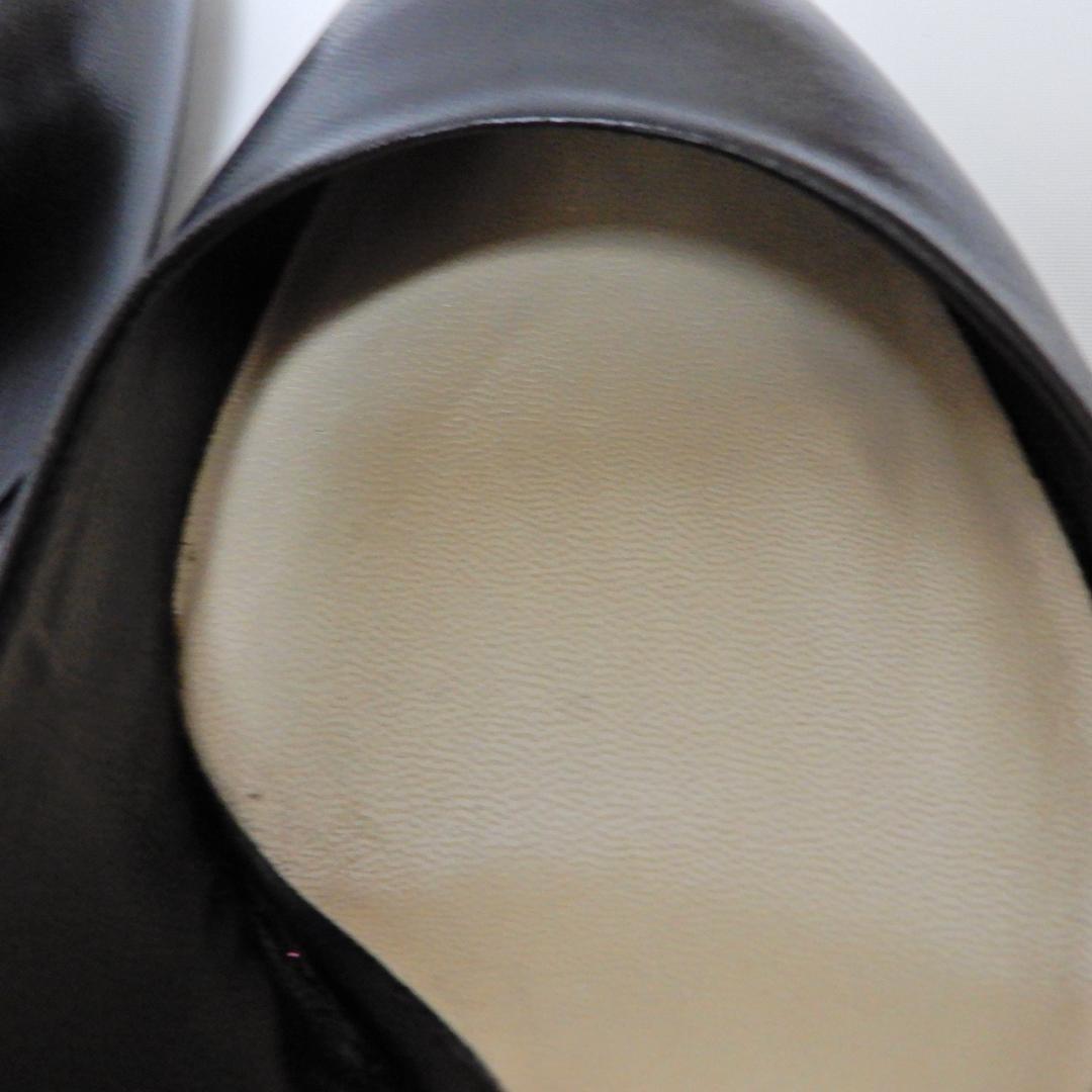 Christian Dior Shoes Pumps Heel EU 36.5 US 6.5 Leather Black Authentic