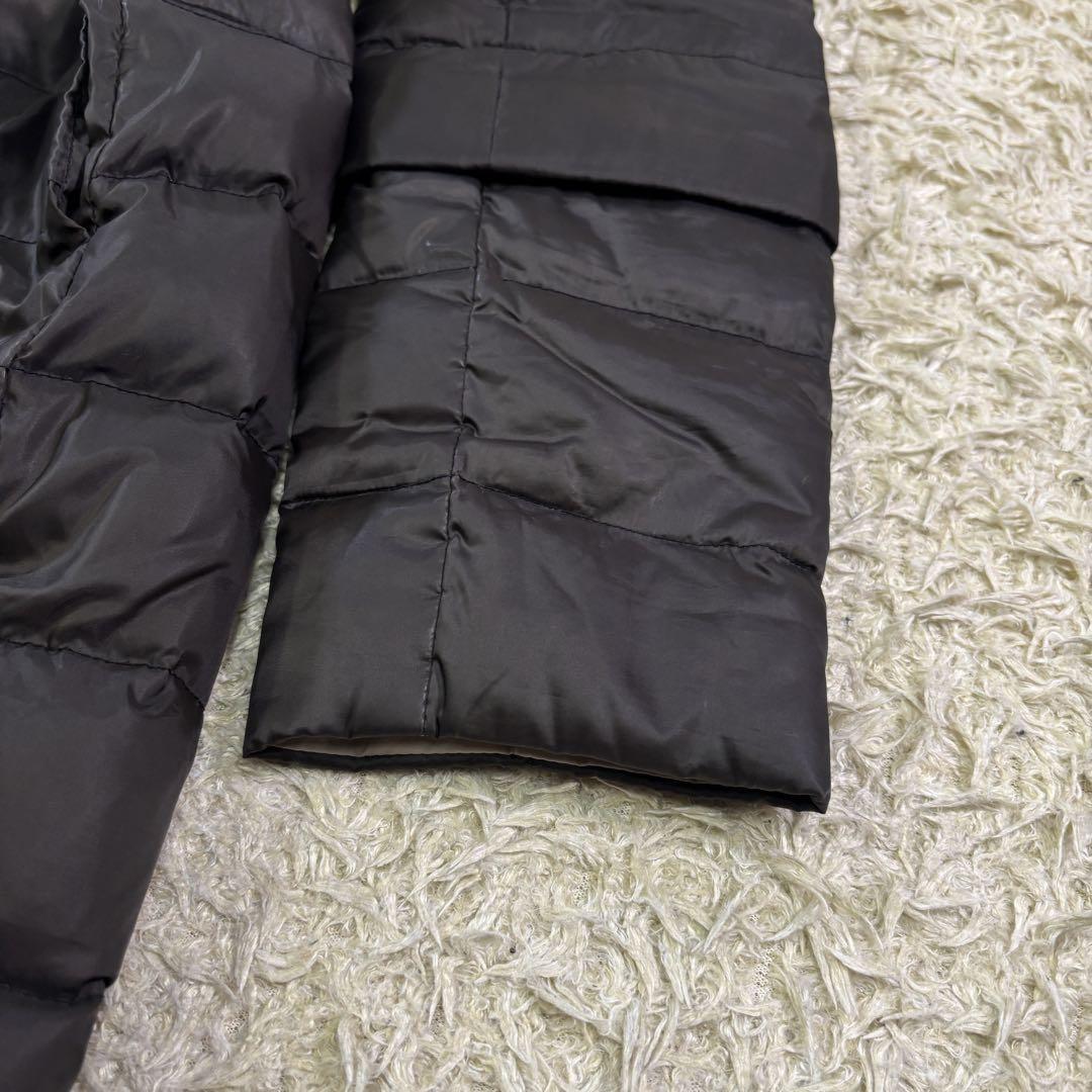 S Max Mara hooded Coat Asian fit M 38 US size S Black Beige Authentic