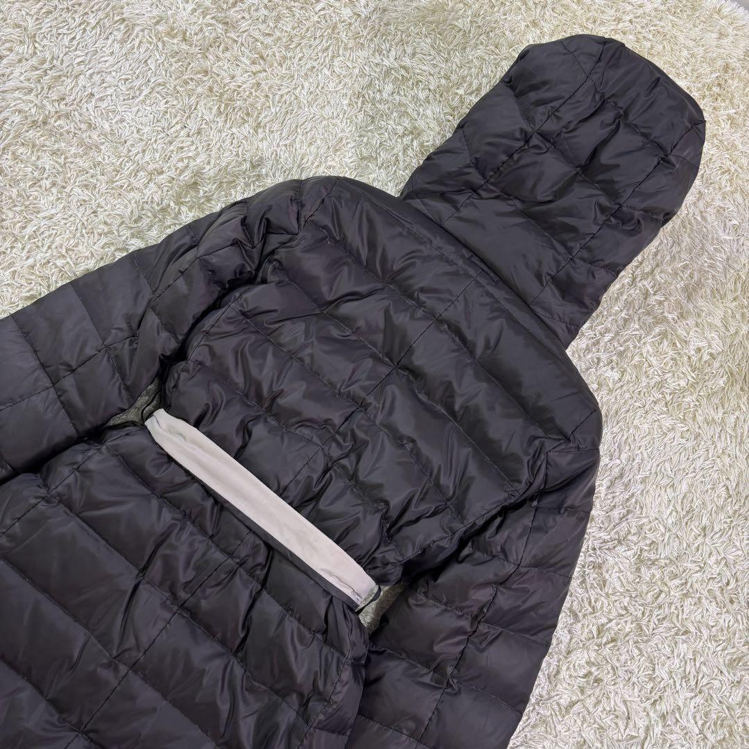 S Max Mara hooded Coat Asian fit M 38 US size S Black Beige Authentic