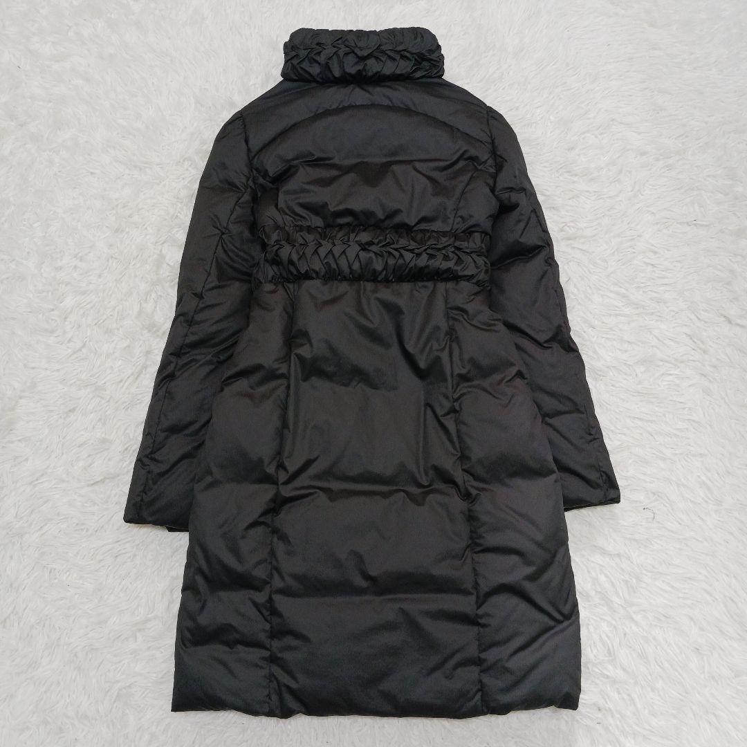 Max Mara Studio Down Coat Asian fit L 40 US size M Black Authentic