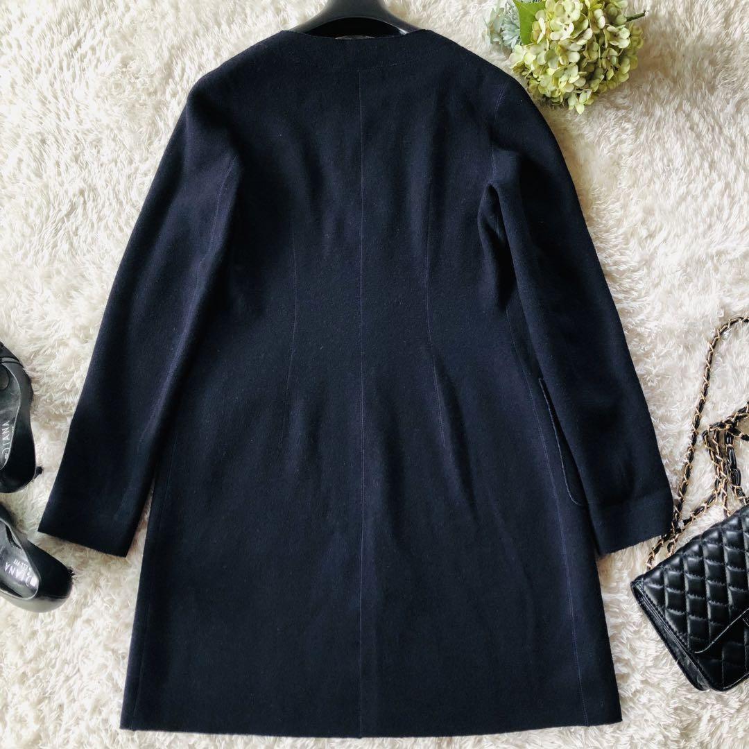 Weekend Max Mara Coat Asian fit 2XL 44 US size XL Dark Navy Authentic