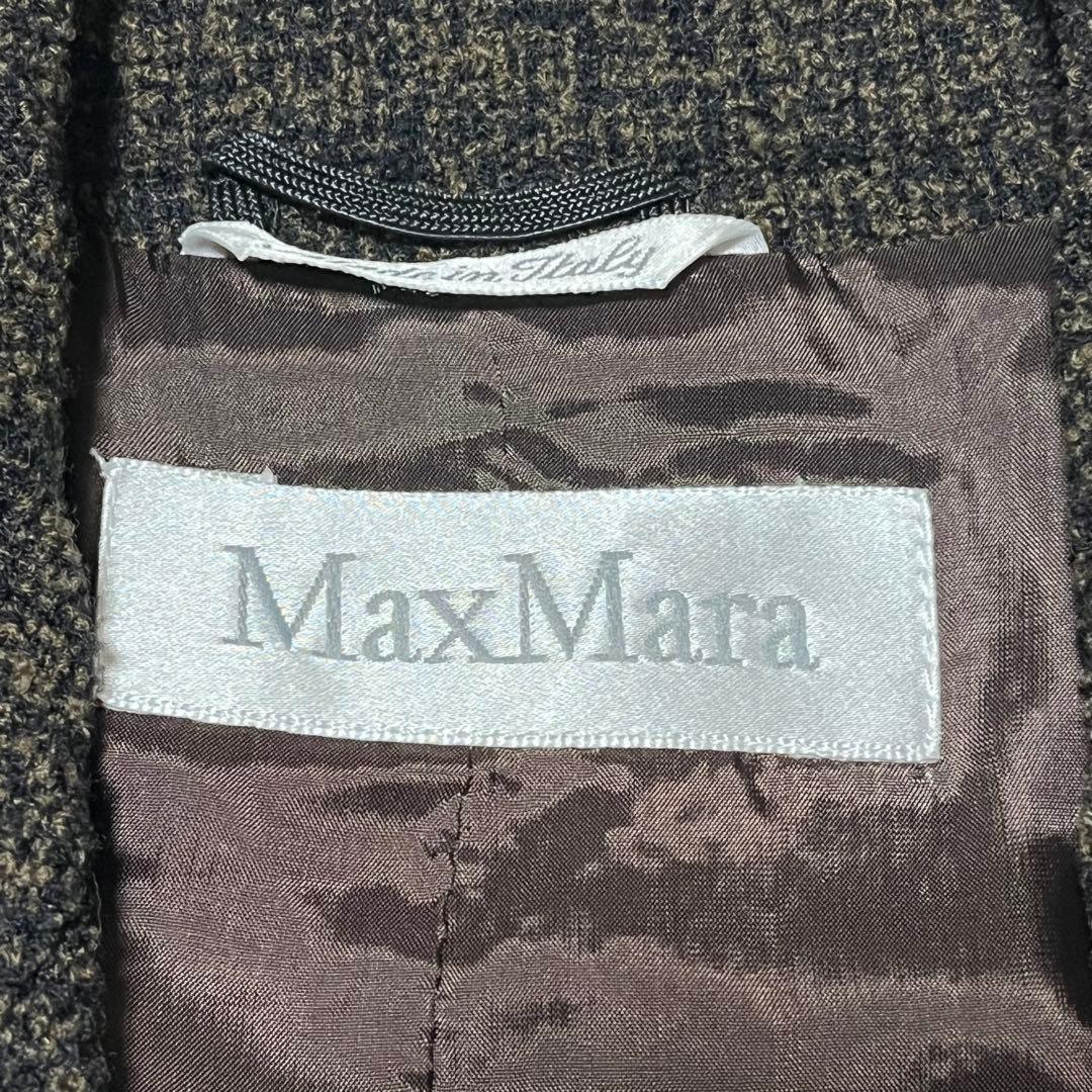 Max Mara Coat Asian fit 3XL 46 US size 2XL Brown Authentic