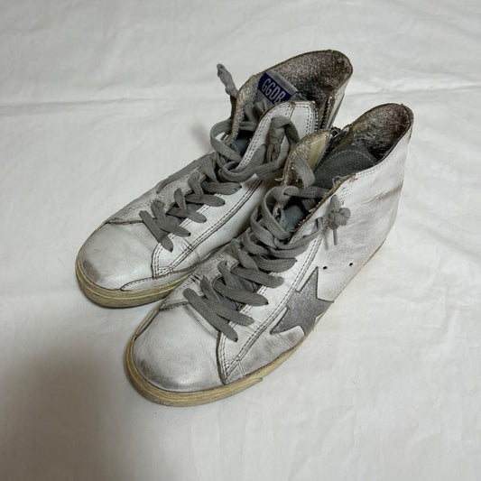 GOLDEN GOOSE Sneakers Shoes High-cut FRANCY EU 37.0 US 7.0 Authentic