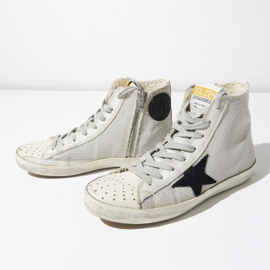GOLDEN GOOSE Francy mesh Sneakers Shoes High-cut STAR EU 37.0 US 7.0 Authentic